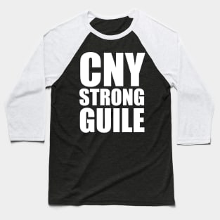 CNY STRONG GUILE - WHITE Baseball T-Shirt